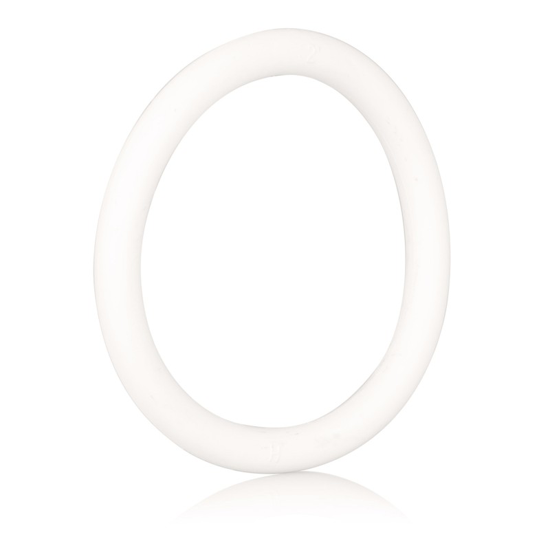 Pierścień-RUBBER RING WHITE SET 3PCS